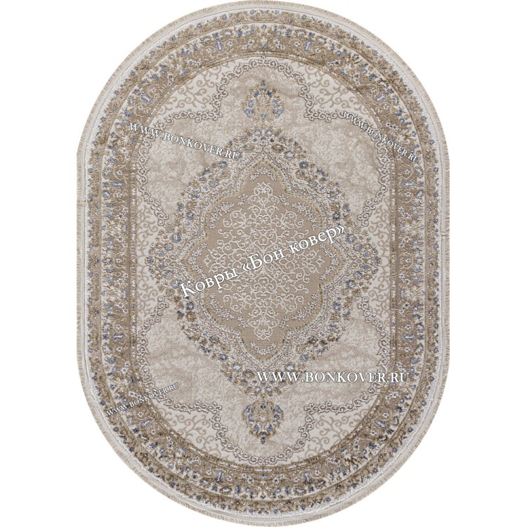 Турецкий Ковер Для Гостиной Медальон Дизайн 02 Овал
